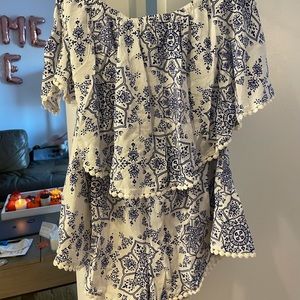 Never worn white romper